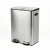 Afvalbak SOLV, dubbel compartiment, 60 liter – Productafbeelding-voorbeeld 1