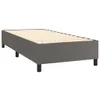 vidaXL Boxspringbett Grau 90x190 cm Kunstleder -  Betten & Produktbild-Vorschau 5