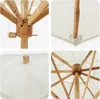 Parasol de jardin vidaXL, blanc crème, Ø 150 x 210 cm, en Voir les images du produit 6