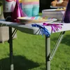 Harbor Housewares Höhenverstellbarer Klapptisch – 120 cm (4 Produktbild-Vorschau 7