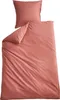 Bettwäsche Set Microsatin »Berlin« BxL 135x200 cm Altrosa Produktbild-Vorschau 1