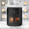 Extralink Air Fryer 6,5 l friteuse à air chaud 1800 W avec Voir les images du produit 2