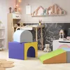 HOMCOM – sada 4 pěnových kostek pro děti ve věku 1–3 roky Náhled obrázku produktu 8