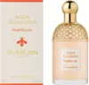 A perfume bottle and its packaging are displayed side-by-side against a white background. Voir les images du produit