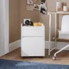 SoBuy FBT121-W Rollcontainer Bürowagen Bürocontainer Produktbild-Vorschau 2