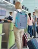 Handgepäck Rucksack Flugzeug Reiserucksack Damen Produktbild-Vorschau 2