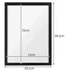 A black frame with dimensions indicated by measurement lines and text. Podgląd zdjęcia produktu