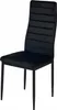 ModernHome LR-1494 Sada 4 ks jídelních židlí VELVET, černá Náhled obrázku produktu 17