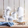 Spodek do espresso 10,8 cm biała porcelana Produktbild-Vorschau 10
