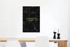 MuchoWow® Poster Zitate - Sprichwörter - Gold - Marmor Produktbild-Vorschau 5