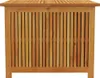 vidaXL Coffre de jardin 75x75x58 cm bois massif acacia Voir les images du produit 10