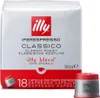 A package of Illy espresso capsules with one capsule shown separately. Anteprima dell’immagine prodotto