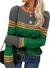 AKSA Damen Strickpullover Pullover Herbst Winter Langer Produktbild-Vorschau 2