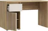 Forte ELISTON Schreibtisch 120, moderner Schreibtisch mit Produktbild-Vorschau 5