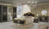 Barock Schlafzimmer Set Vilma in Schwarz / Gold Produktbild-Vorschau 1