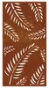 vidaXL Garten-Wanddeko 105x55 cm Cortenstahl Blatt-Design Produktbild-Vorschau 1