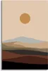 Muralo Leinwandbild Canvas für Wohnzimmer WÜSTE Sand Sonne Produktbild-Vorschau 2