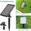 Collage showing a solar panel with different installation options and close-ups. Produktbild-Vorschau
