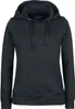 Black Premium by EMP Damen schwarzer Basic Hoodie aus Produktbild-Vorschau 1