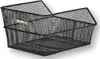 A black metal bicycle basket is shown against a white background. Anteprima dell’immagine prodotto