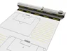 Taktikfolie - Fußball - selbsthaftende - Spielfeldfolien - Produktbild-Vorschau 1