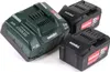 Akku-Pack METABO Base-Set 5,2 AH 18 V - 2 x Li Gigafish Produktbild-Vorschau 4