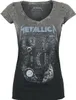 Metallica T-Shirt Damen Ouija Guitar schwarz/grau L Produktbild-Vorschau 1