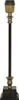 Light & Living Base per lampada quadrata 38 cm RANGPUR nero Anteprima dell’immagine prodotto 1
