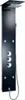Edles Glas Duschpaneel mit Thermostat Schwarz Produktbild-Vorschau 1