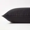 HOMESCAPES Kopfkissenbezug Fadendichte 330 schwarz, 50 x 90 Produktbild-Vorschau 2