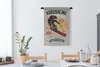 MuchoWow® Wandteppich Wandbehang Ski - Sport - Vintage - Produktbild-Vorschau 4