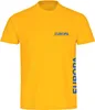 multifanshop Kinder T-Shirt - Europa - Brust & Seite, gelb, Produktbild-Vorschau 1