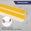 HOLZBRINK Weichsockelleiste selbstklebend PVC 50x20mm, 50 m Produktbild-Vorschau 2