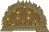 Svítící oblouk svíčky v postýlce LED cca 26 x 42 x 7,5 cm - Náhled obrázku produktu 2