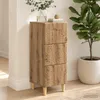 vidaXL Komoda s zásuvkami, 33 x 34,5 x 90 cm, materiál: Náhled obrázku produktu 3