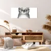 Bild auf Leinwand - Leinwandbild - Mode Design Eule Produktbild-Vorschau 7