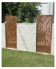 Sichtschutzwand floraworld Wellen 2 Corten 90 x 180 cm rost Produktbild-Vorschau 4