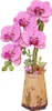 Puzzle 3D, Różowa Orchidea, Drewno, Rowood, 132 elementy Podgląd zdjęcia produktu 1