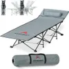 ATACAMA Lit de camping avec matelas 190 x 68 cm - Voir les images du produit 2
