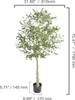 VEVOR Olive Tree Artificial 81x81x179cm Artificial Plant PE Náhľad obrázku produktu 8