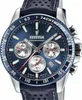 Festina Herrenarmbanduhr F20560/3 Edelstahl blau/rot Produktbild-Vorschau 4