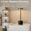 LED Tischlampe Kabellos, Tischlampe Akku, Tischleuchte Produktbild-Vorschau 4