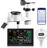 VEVOR 7-in-1 WLAN-Wetterstation mit APP, 7,5-Zoll-Display, Produktbild-Vorschau 1