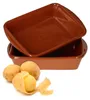 2er Set Tonschale rechteckig ECKI M 20x14,5cm - Produktbild-Vorschau 1