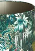 Light & Living - lampenschirm - Xenia Flora - grün - textil Produktbild-Vorschau 2