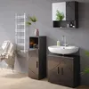Midischrank Vicco Irma Anthrazit Hochglanz 30 x 95 cm, Produktbild-Vorschau 4