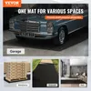 Collage showing a car in a garage, stacked wood in a warehouse, a path on a sidewalk, and a gym. Produktbild-Vorschau