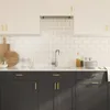 vidaXL Uchwyty meblowe 10 szt. Złota stal nierdzewna 64 mm Podgląd zdjęcia produktu 4