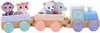 Joueco Wildies Family Trenino in legno Set Animali Anteprima dell’immagine prodotto 3