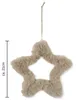 Fell-Stern 21cm | Flauschiger Stern zum Aufhängen, Produktbild-Vorschau 3
